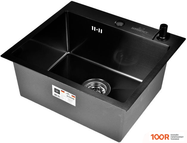 Кухонная мойка Wisent W35044В+W02+WW405B (139655)