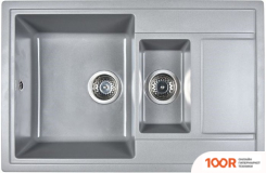 Кухонная мойка Wisent MWQ780-29 (СЕРЫЙ) (139651)