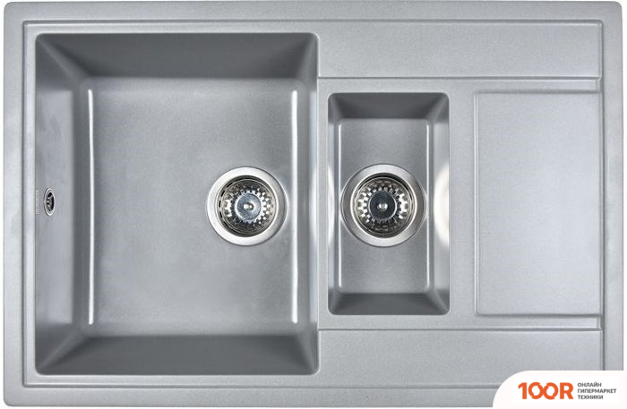 Кухонная мойка Wisent MWQ780-29 (СЕРЫЙ) (139651)