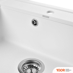 Кухонная мойка Wisent 600-28W (С СИФОНОМ GER013) (139641)