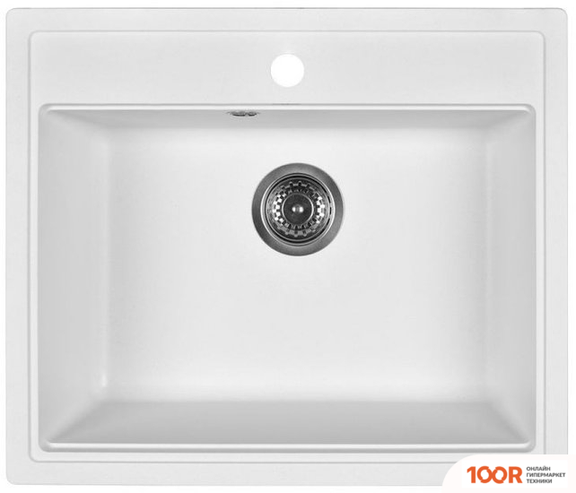 Кухонная мойка Wisent 600-28W (С СИФОНОМ GER013) (139641)
