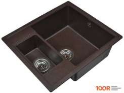 Кухонная мойка Wisent 580-27WQ (С СИФОНОМ GER011) (139634)