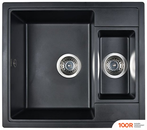 Кухонная мойка Wisent 580-26WQ (С СИФОНОМ GER011) (139633)
