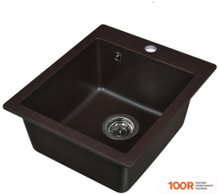 Кухонная мойка Wisent 420-27W (С СИФОНОМ GER013) (139610)