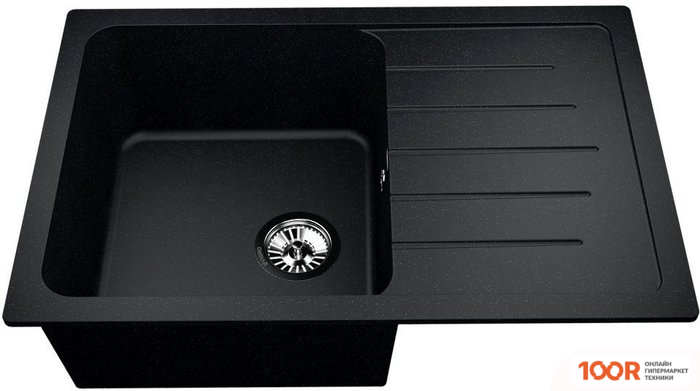 Кухонная мойка Vigro VIGRONIT VG404 (АНТРАЦИТ) (139416)