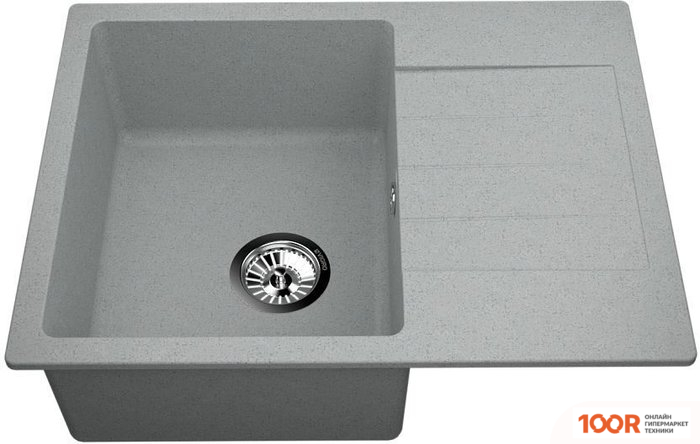 Кухонная мойка Vigro VIGRONIT VG402 (СЕРЫЙ) (139403)