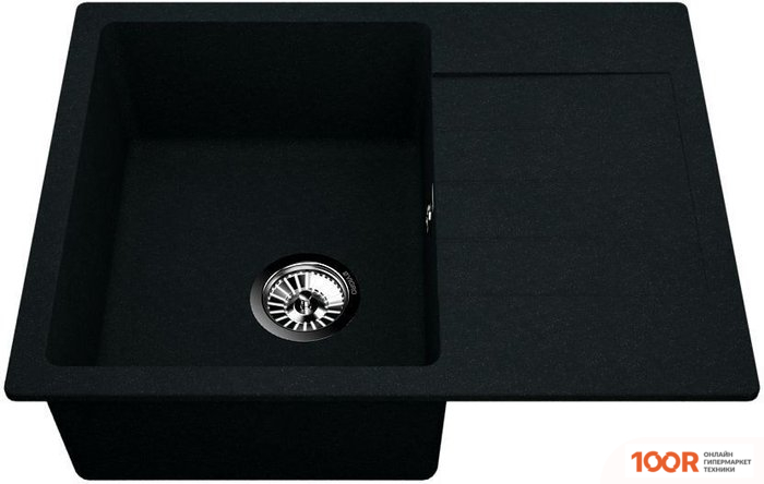 Кухонная мойка Vigro VIGRONIT VG402 (ОБСИДИАН) (139401)