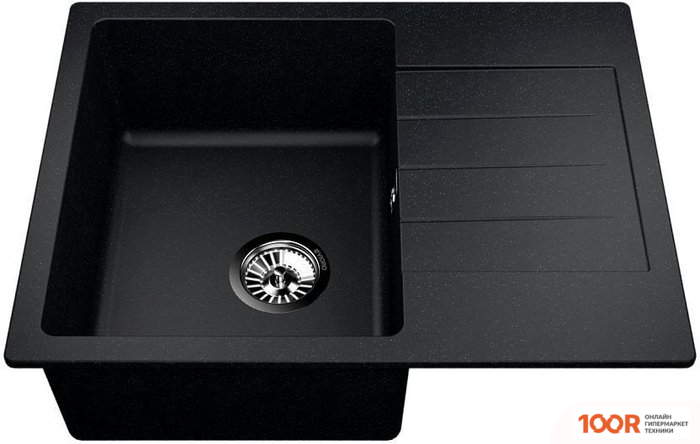 Кухонная мойка Vigro VIGRONIT VG402 (АНТРАЦИТ) (139395)