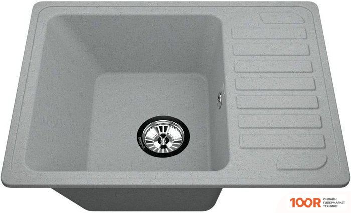 Кухонная мойка Vigro VIGRONIT VG401 (СЕРЫЙ) (139391)