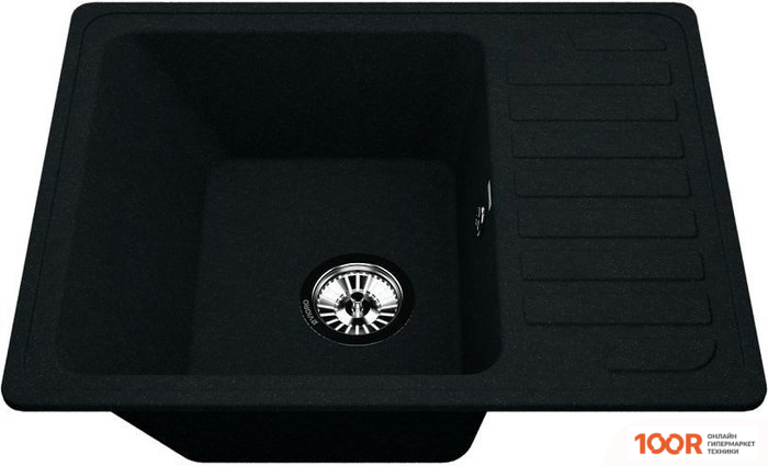 Кухонная мойка Vigro VIGRONIT VG401 (ОБСИДИАН) (139389)