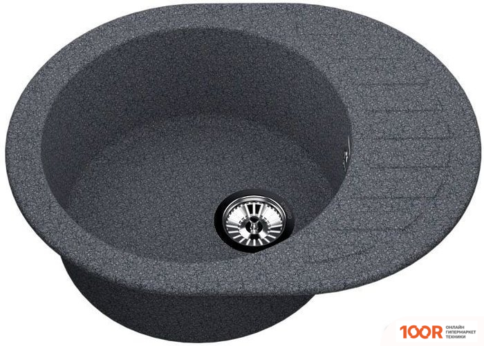Кухонная мойка Vigro VIGRONIT VG302 (ТЕМНО-СЕРЫЙ) (139358)