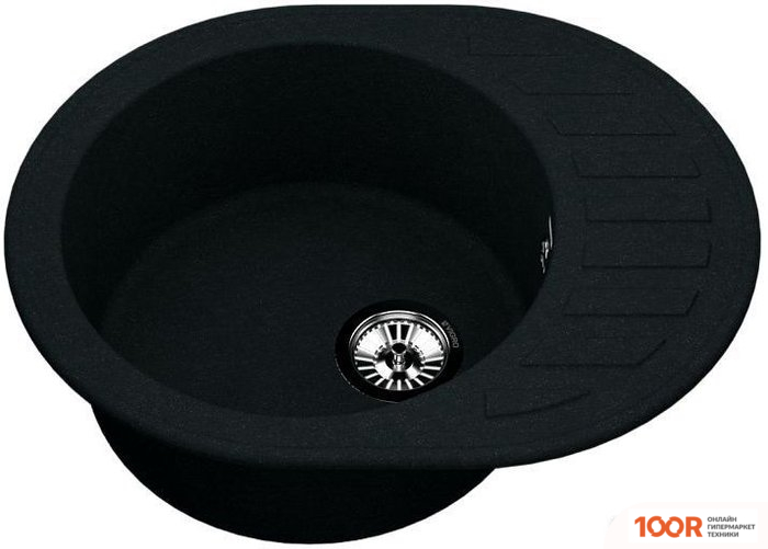 Кухонная мойка Vigro VIGRONIT VG302 (ОБСИДИАН) (139355)