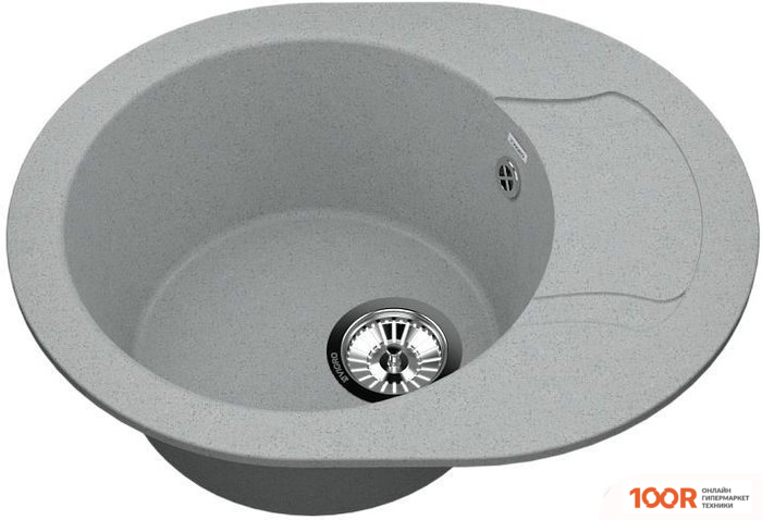Кухонная мойка Vigro VIGRONIT VG301 (СЕРЫЙ) (139347)