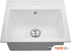 Кухонная мойка Vigro VIGRONIT VG204 150860 (БЕЛЫЙ) (139329)