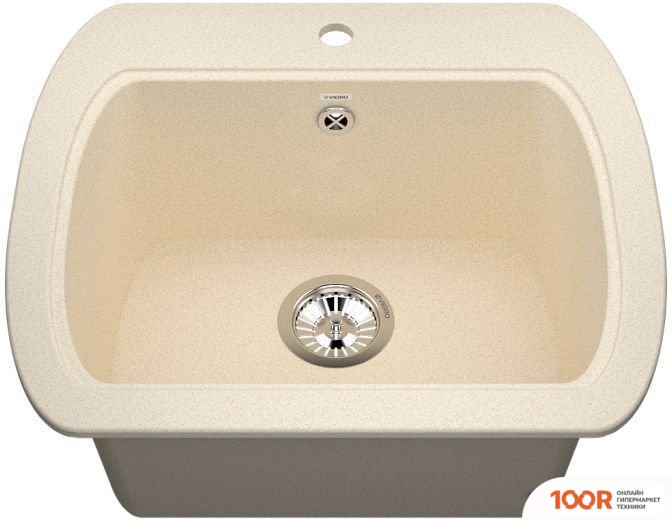 Кухонная мойка Vigro VIGRONIT VG203 (САХАРА) (139323)