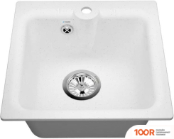Кухонная мойка Vigro VIGRONIT VG201 (БЕЛЫЙ) (139293)