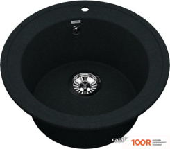 Кухонная мойка Vigro VIGRONIT VG104 150805 (ОБСИДИАН) (139275)