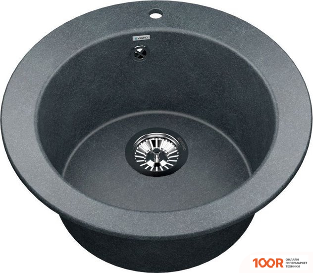 Кухонная мойка Vigro VIGRONIT VG103 (ГРЕЙ) (139259)