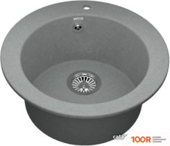 Кухонная мойка Vigro VIGRONIT VG102 150783 (СЕРЫЙ) (139253)