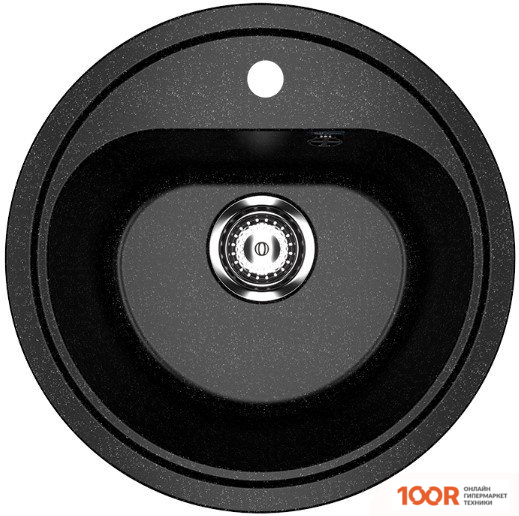 Кухонная мойка Ulgran U-700 (308 ЧЕРНЫЙ) (139205)