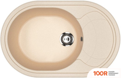 Кухонная мойка Ulgran U-610 (328 БЕЖЕВЫЙ) (139203)