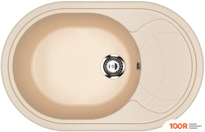 Кухонная мойка Ulgran U-610 (328 БЕЖЕВЫЙ) (139203)