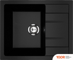 Кухонная мойка Ulgran U-607 (УЛЬТРА-ЧЕРНЫЙ) (139193)