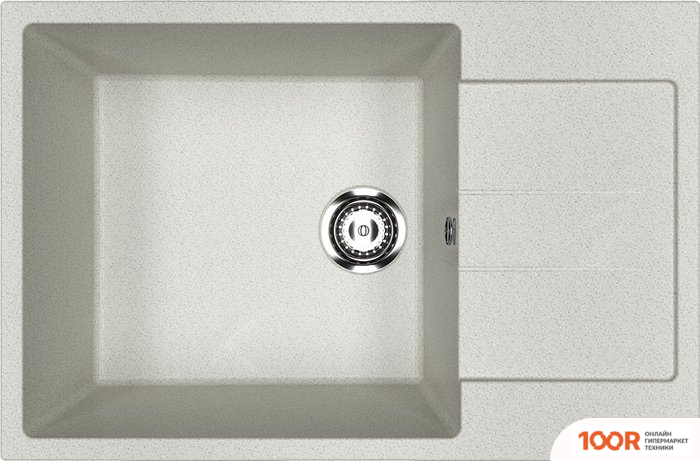 Кухонная мойка Ulgran U-602 (СЕРЫЙ) (139177)