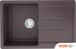 Кухонная мойка Ulgran U-507 (345 ШОКОЛАД) (139165)