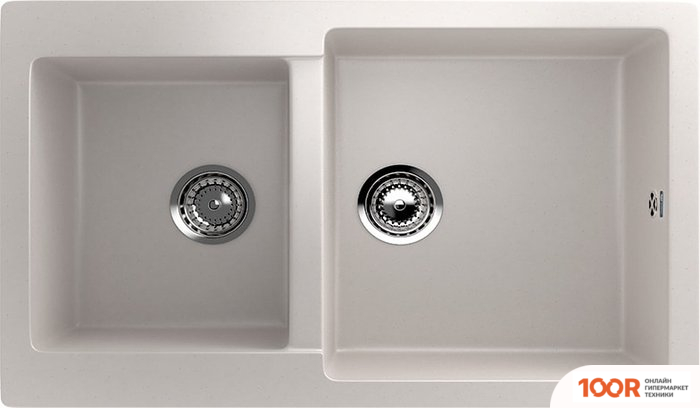 Кухонная мойка Ulgran U-505 (БЕЛЫЙ) (139152)