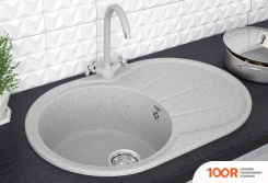 Кухонная мойка Ulgran U-503 (343 АНТРАЦИТ) (139143)