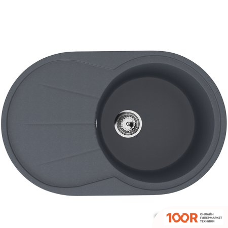 Кухонная мойка Ulgran U-503 (343 АНТРАЦИТ) (139143)