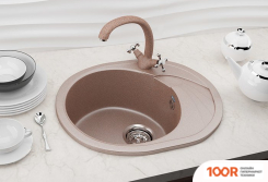 Кухонная мойка Ulgran U-403 (343 АНТРАЦИТ) (139119)