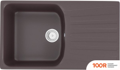 Кухонная мойка Ulgran U-203 (345 ШОКОЛАД) (139096)