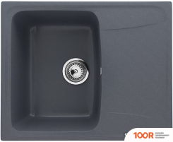 Кухонная мойка Ulgran U-201 (АНТРАЦИТ) (139087)