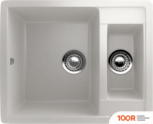 Кухонная мойка Ulgran U-106 (УЛЬТРА-БЕЛЫЙ) (139076)