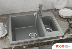 Кухонная мойка Ulgran U-106 (УЛЬТРА-БЕЛЫЙ) (139076)