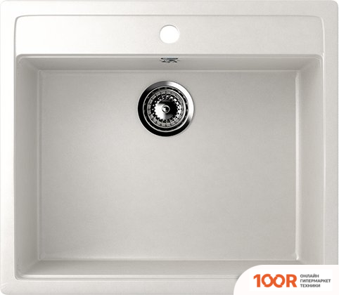 Кухонная мойка Ulgran U-104 (УЛЬТРА-БЕЛЫЙ) (139069)