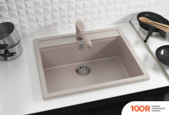 Кухонная мойка Ulgran U-104 (АНТРАЦИТ) (139068)