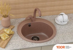 Кухонная мойка Ulgran U-101 (УЛЬТРА-БЕЛЫЙ) (139057)