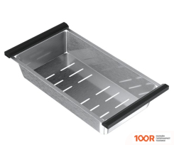 Кухонная мойка Ulgran STEEL 50X45 (ЧЕРНАЯ БРАШИРОВАННАЯ СТАЛЬ) (139050)