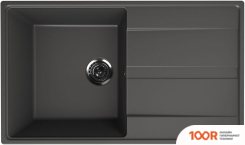 Кухонная мойка Ulgran QUARTZ PRIMA 850 (АСФАЛЬТ) (139038)