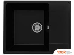 Кухонная мойка Ulgran QUARTZ PRIMA 605-07 (УГОЛЬ) (138994)