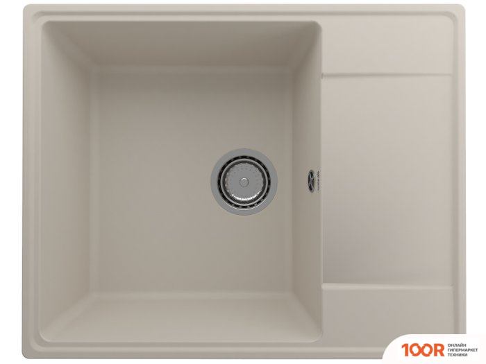 Кухонная мойка Ulgran QUARTZ PRIMA 605-02 (ЛЕН) (138989)