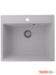 Кухонная мойка Ulgran QUARTZ FORTE 580-04 (ПЛАТИНА) (138950)