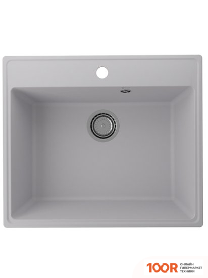 Кухонная мойка Ulgran QUARTZ FORTE 580-04 (ПЛАТИНА) (138950)