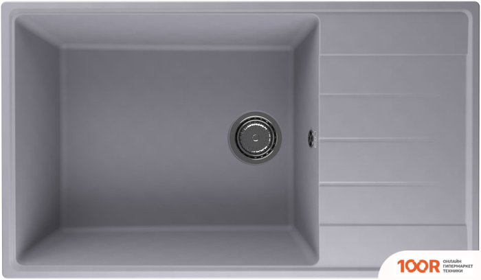 Кухонная мойка Ulgran PRIMA 860 (БЕТОН) (138915)