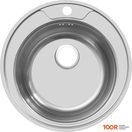 Кухонная мойка Ukinox ФАВОРИТ FAP510-GT8K 0C (С СИФОНОМ) (138901)