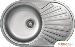 Кухонная мойка Ukinox ФАВОРИТ FAL770.480-GT8K 2L (138898)
