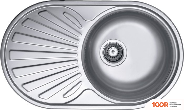 Кухонная мойка Ukinox ФАВОРИТ FAL740.440-GT8K 1R (138893)